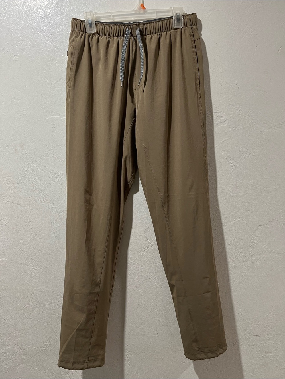 Free Fly Breeze Pants Mens Medium Brown Performance Stretch Lightweight Pull on